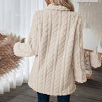 Les stocks partent à toute vitesse, ne tardez pas ! Gift Choice - Manteau à double boutonnage coupe-vent et chaud pour femme