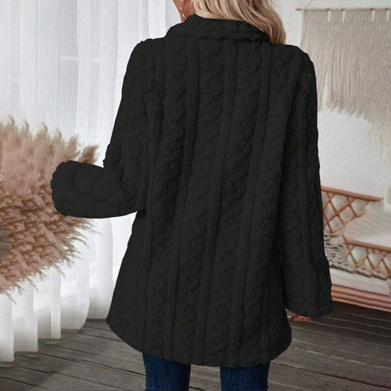 Les stocks partent à toute vitesse, ne tardez pas ! Gift Choice - Manteau à double boutonnage coupe-vent et chaud pour femme