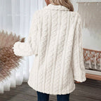 Les stocks partent à toute vitesse, ne tardez pas ! Gift Choice - Manteau à double boutonnage coupe-vent et chaud pour femme