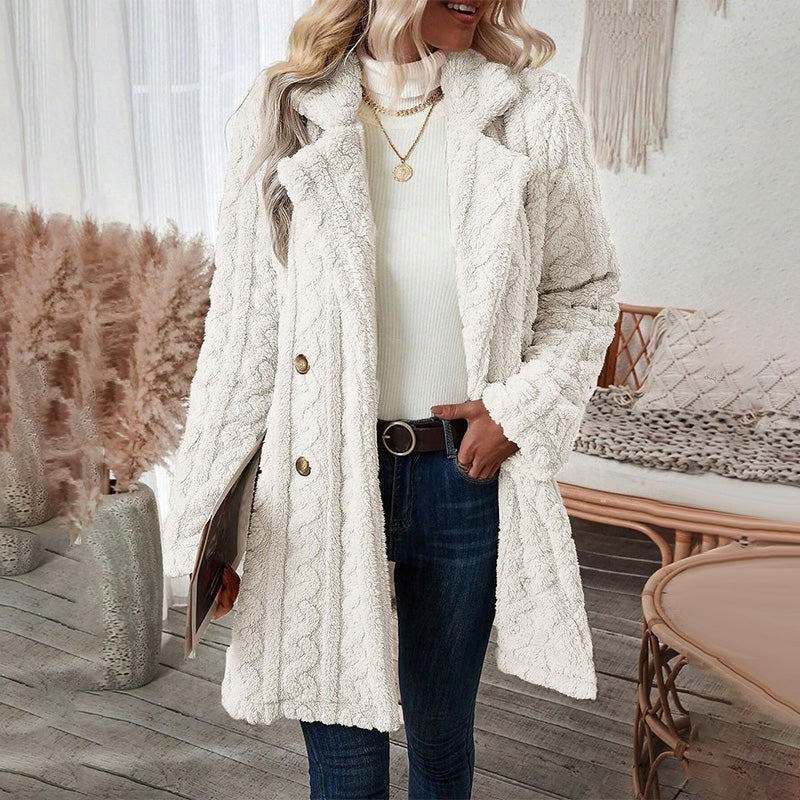 Es wird im Akkord weggeschnappt – zögern Sie nicht! Gift Choice - Winddichter warmer Doppelrecher Mantel für Damen