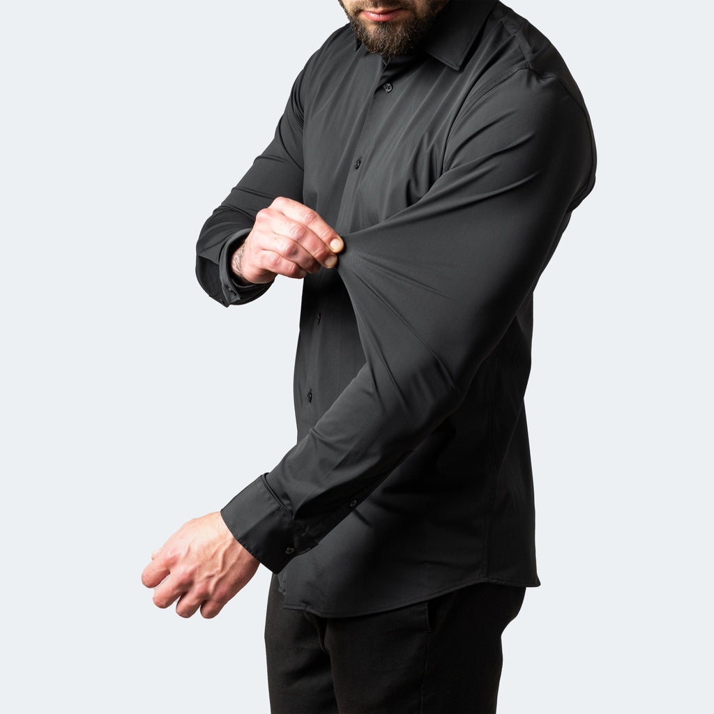 Herren-Businesshemd Slim Fit elegant formell