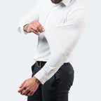 Herren-Businesshemd Slim Fit elegant formell