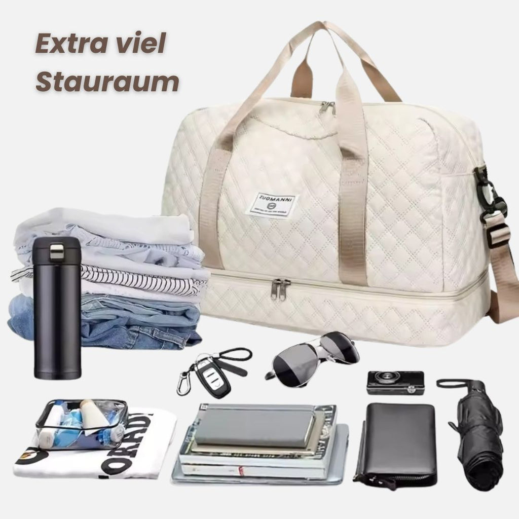 Sac de sport Weekender pour femme et homme, loisirs avec compartiment à chaussures