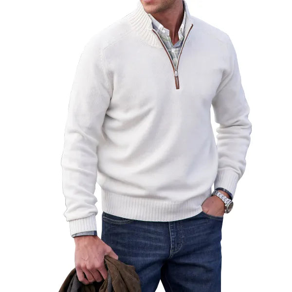 Adrian | Pullover mit Reißverschluss